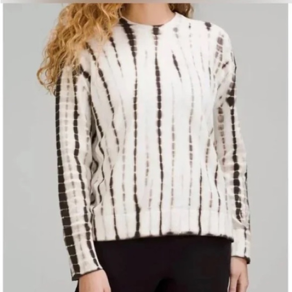 Lululemon Tie-Dye Crewneck Sweater Sz 6